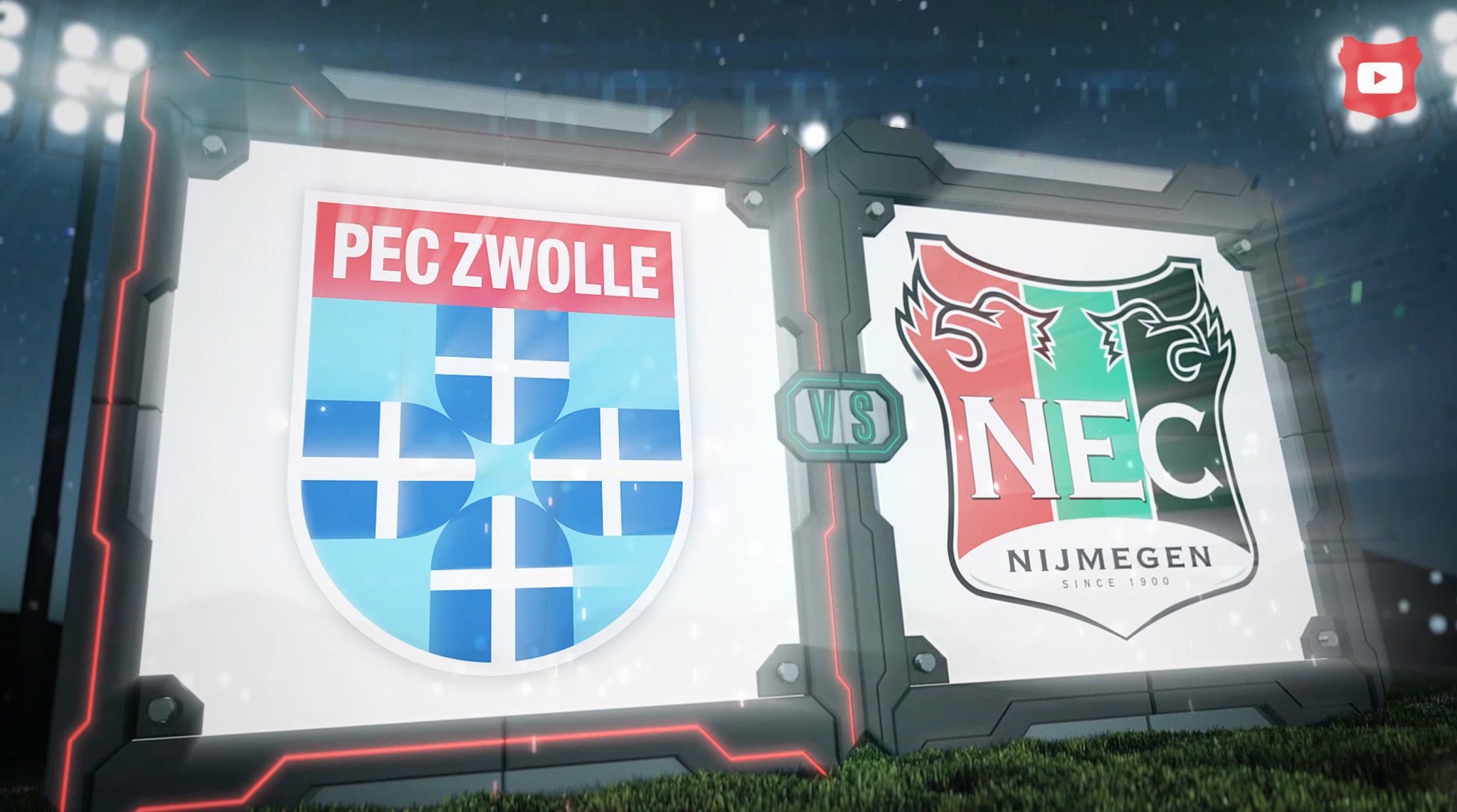 Historische doelpunten PEC Zwolle - N.E.C.