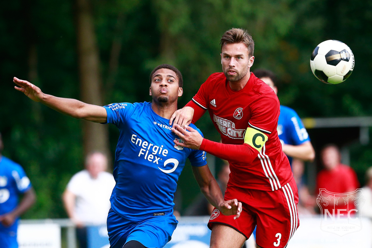 Jong N.E.C. komt tekort tegen Jong FC Utrecht