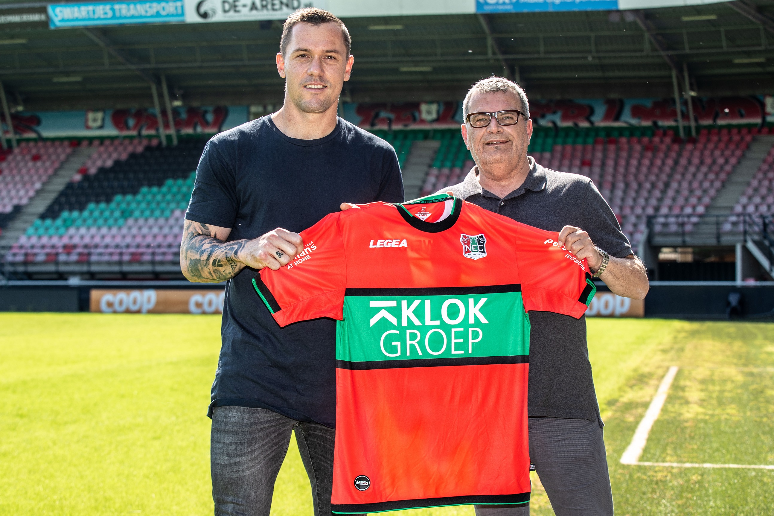 N.E.C. contracteert Danny Vukovic