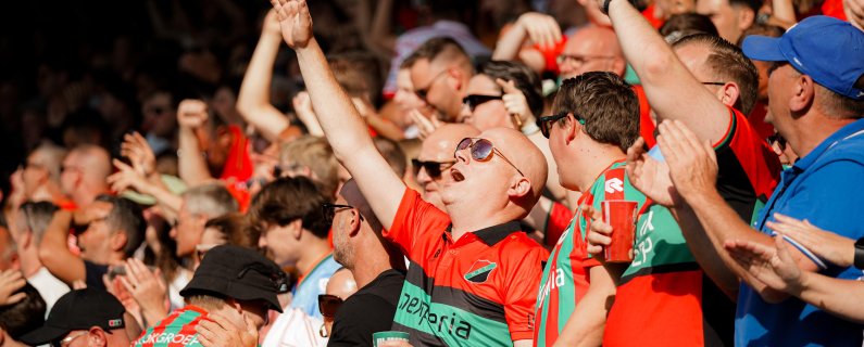 N.E.C. – FC Groningen: kom op tijd naar het Goffertstadion