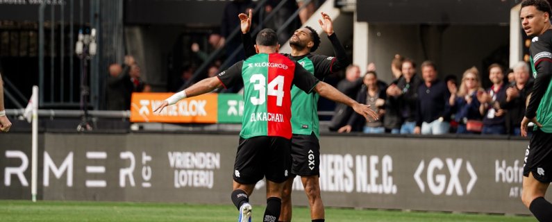 N.E.C. sleept punt uit het vuur dankzij late treffer Danilo