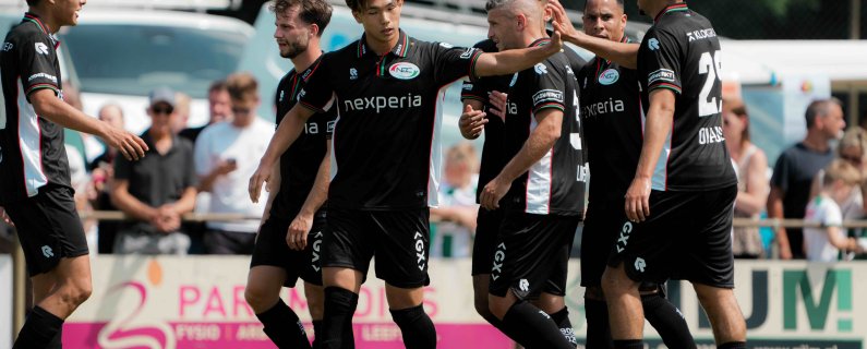 N.E.C. sluit ook oefenduel met FC Groningen winnend af 