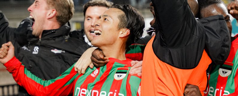 Sano schiet N.E.C. in slotminuut langs NAC Breda   