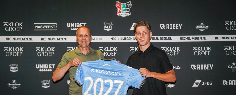 Luc Nieuwenhuijs versterkt voorhoede N.E.C.