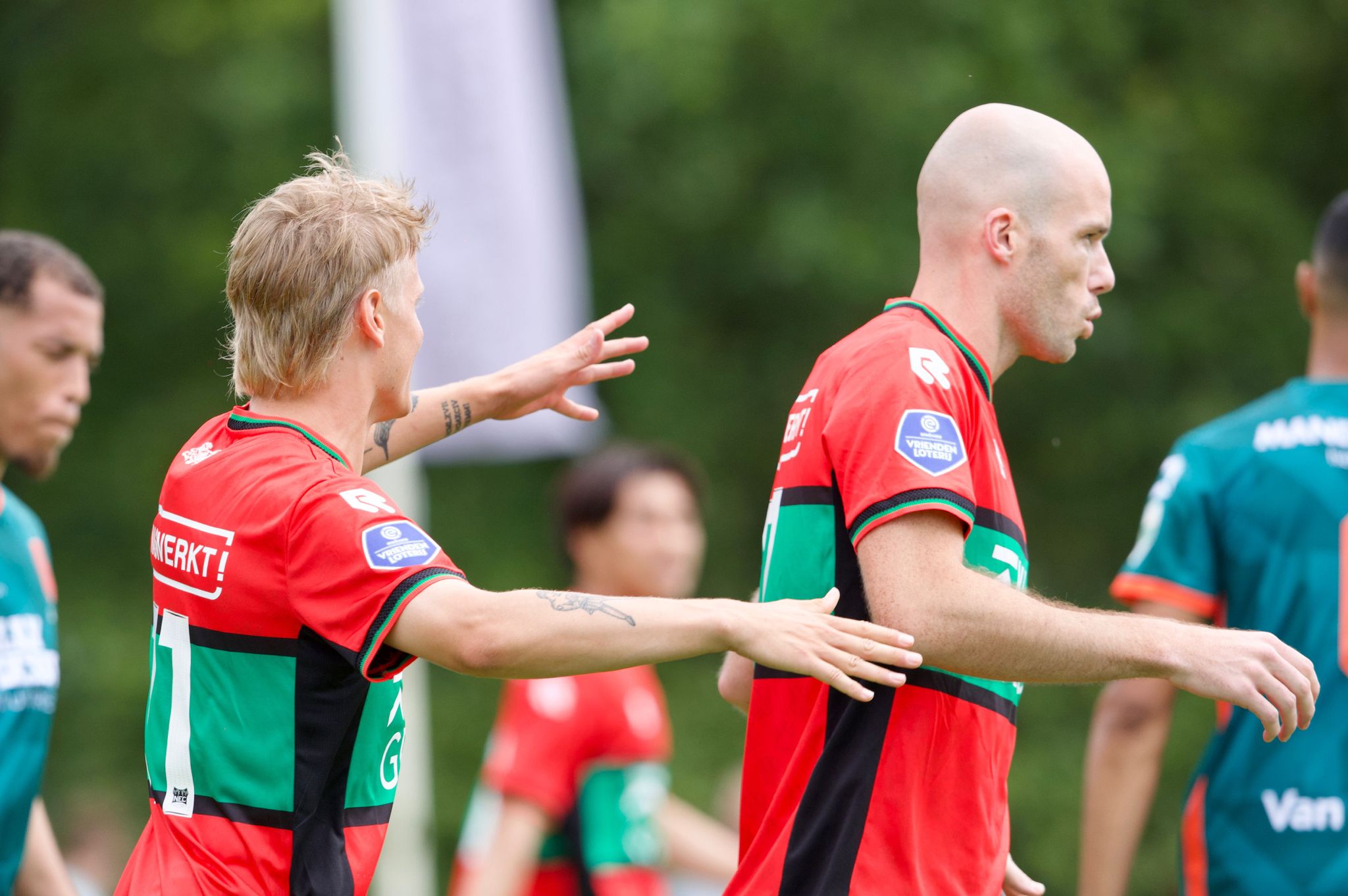 N.E.C. trekt aan langste eind in oefenwedstrijd tegen RKC Waalwijk