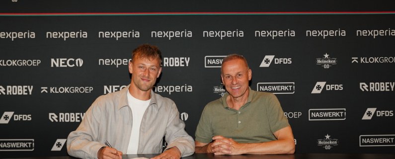 Kaj Sierhuis tekent driejarig contract bij N.E.C.   