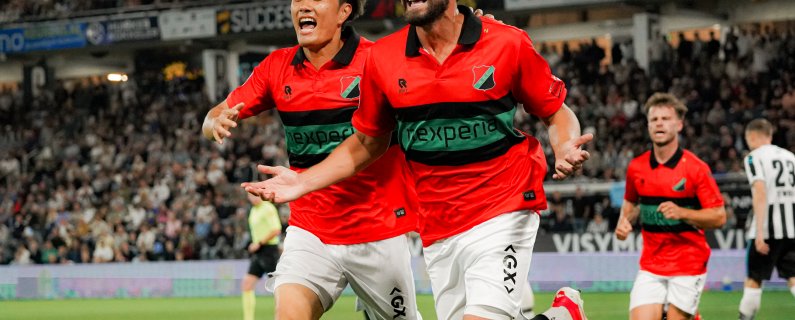 N.E.C. boekt tweede zege van het seizoen tegen tiental Heracles Almelo   