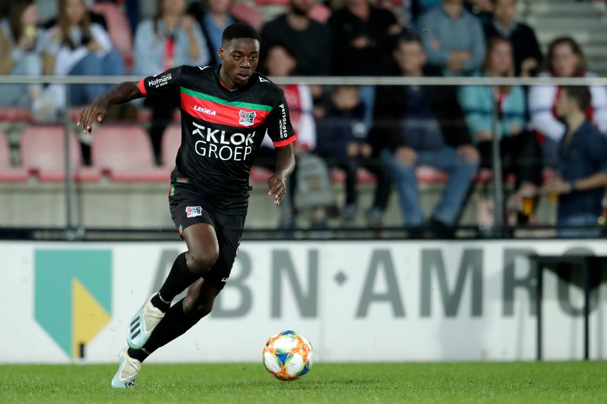 N.E.C. Interview Anthony Musaba 'Ik keek altijd naar de lichtmasten