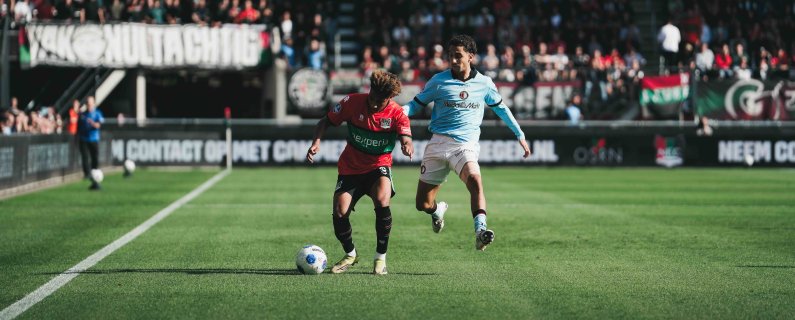 N.E.C. thuis onderuit tegen Feyenoord