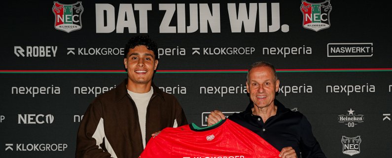 N.E.C. presenteert met Adam Tahaui volgende zomeraanwinst
