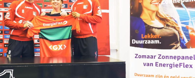Nieuwe EnergieFlex-klanten ontvangen N.E.C.-shirt