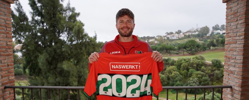 N.E.C. verlengt contract van Lasse Schöne