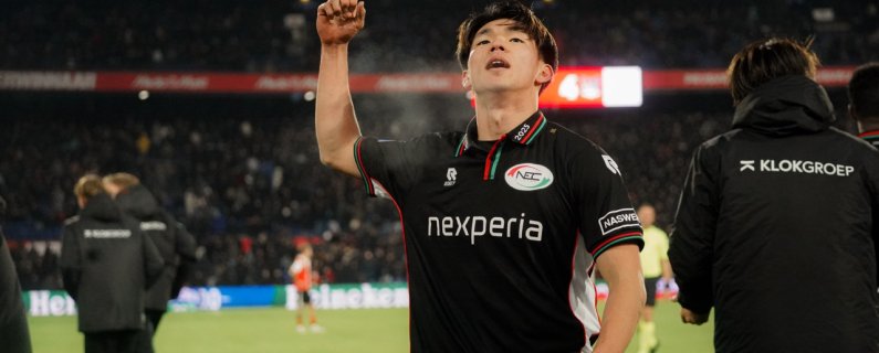 Kento Shiogai verruilt N.E.C. voor VFL Wolfsburg