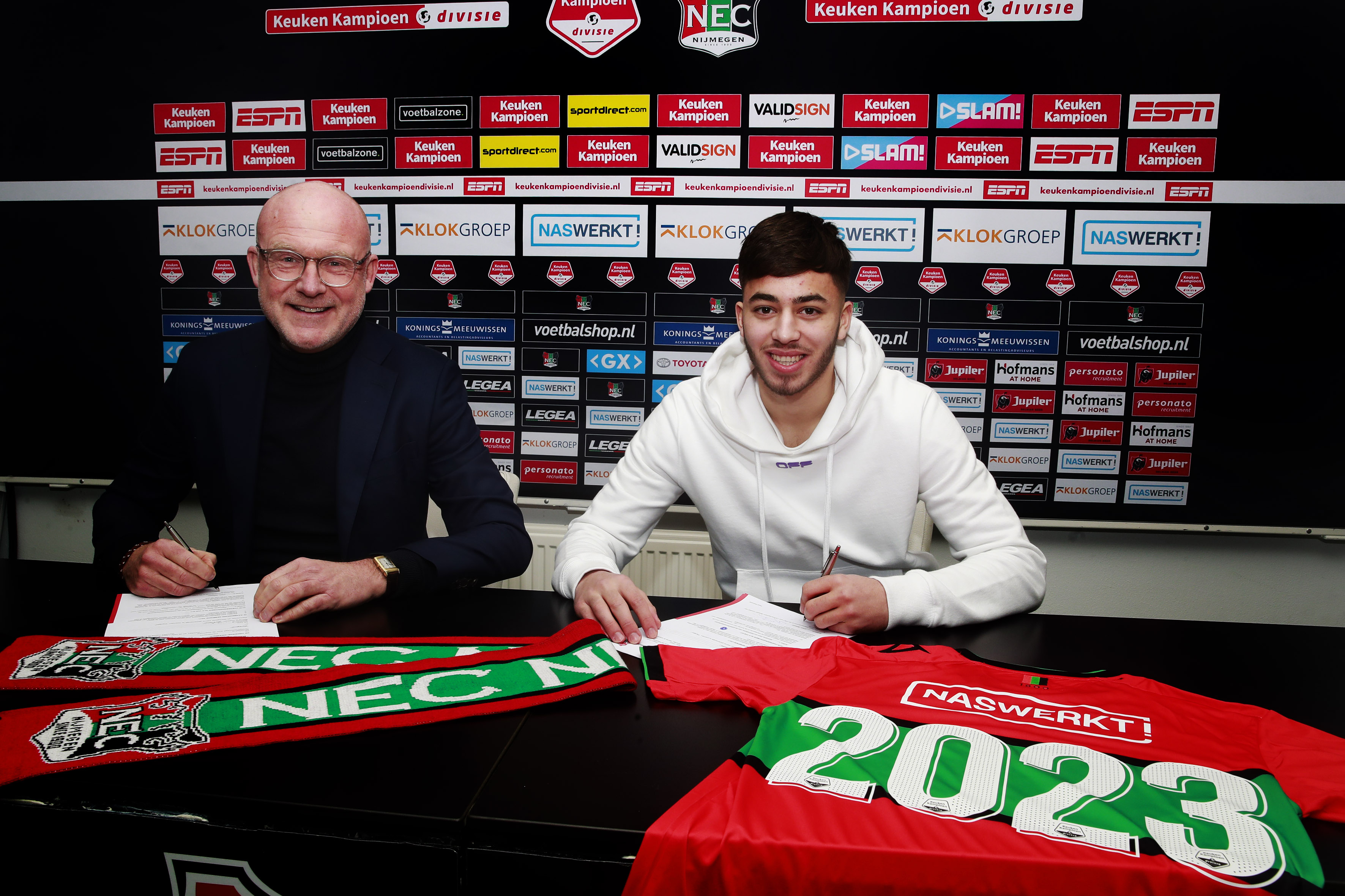 Contractverlenging Souffian El Karouani