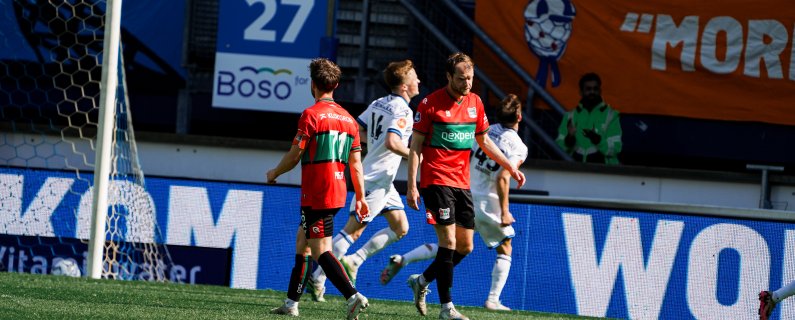 N.E.C. onderuit op bezoek bij sc Heerenveen