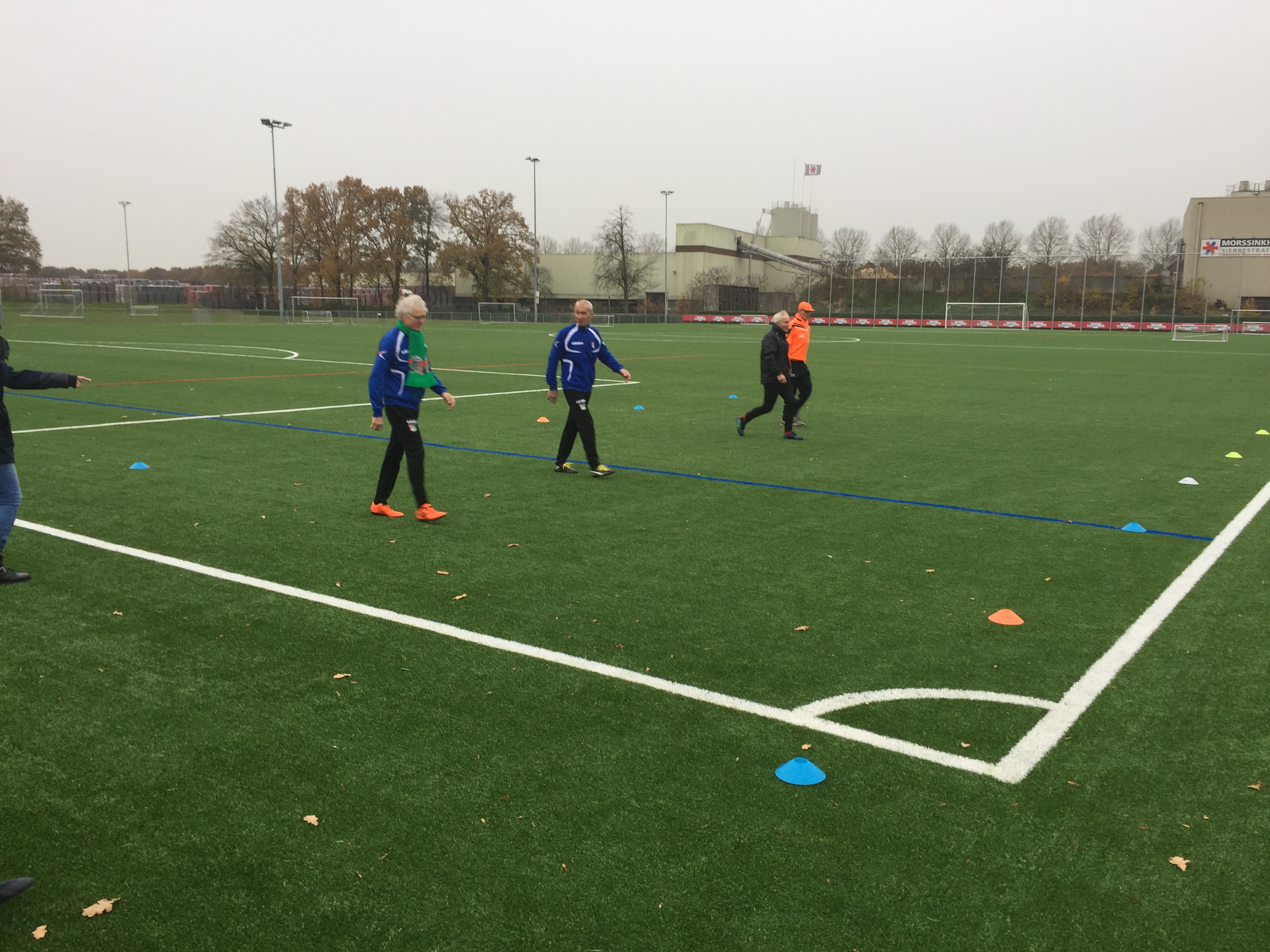N.E.C. organiseert samen met de HAN fittesten voor de Oldstars