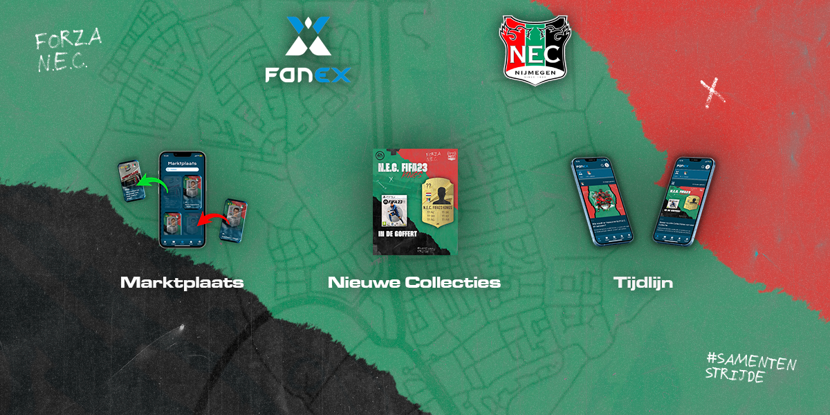 Nieuwe collectibles, fanbelevingen en mogelijkheden in de FanEx app