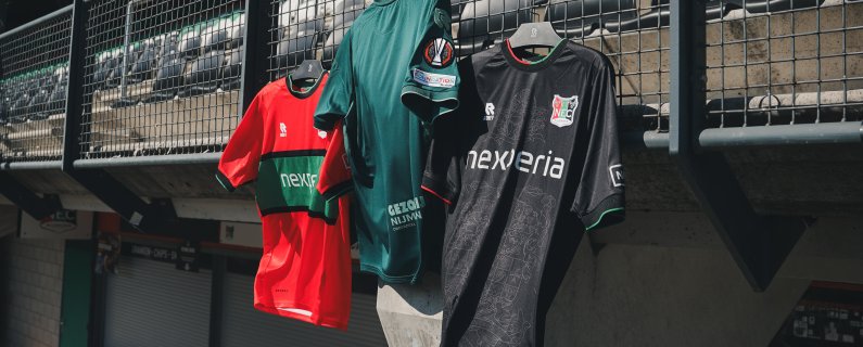 Pre-order Europese en reguliere wedstrijdshirts N.E.C.    