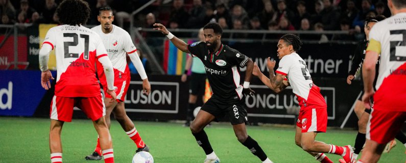 N.E.C. verliest met minimale cijfers op bezoek bij FC Utrecht 