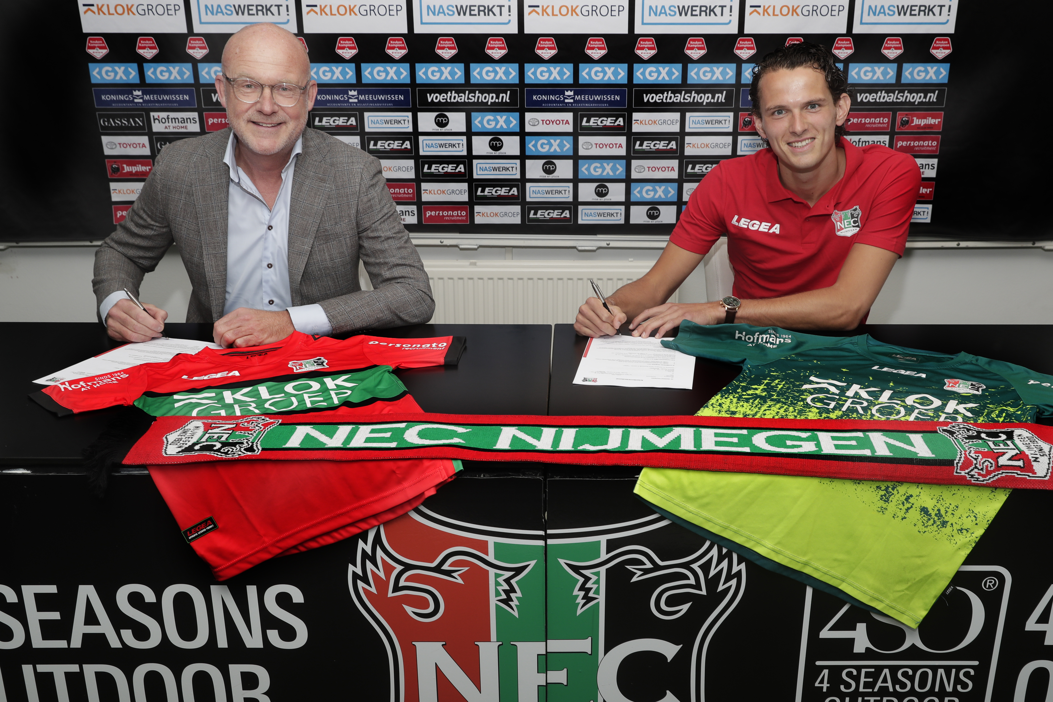 N.E.C. en Norbert Alblas verlengen samenwerking met één seizoen