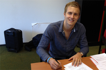 N.E.C. legt talentvolle keeper Kalle Johnsson vast