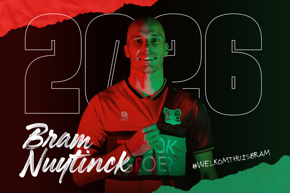 N.E.C. Bram Nuytinck terug bij N.E.C.