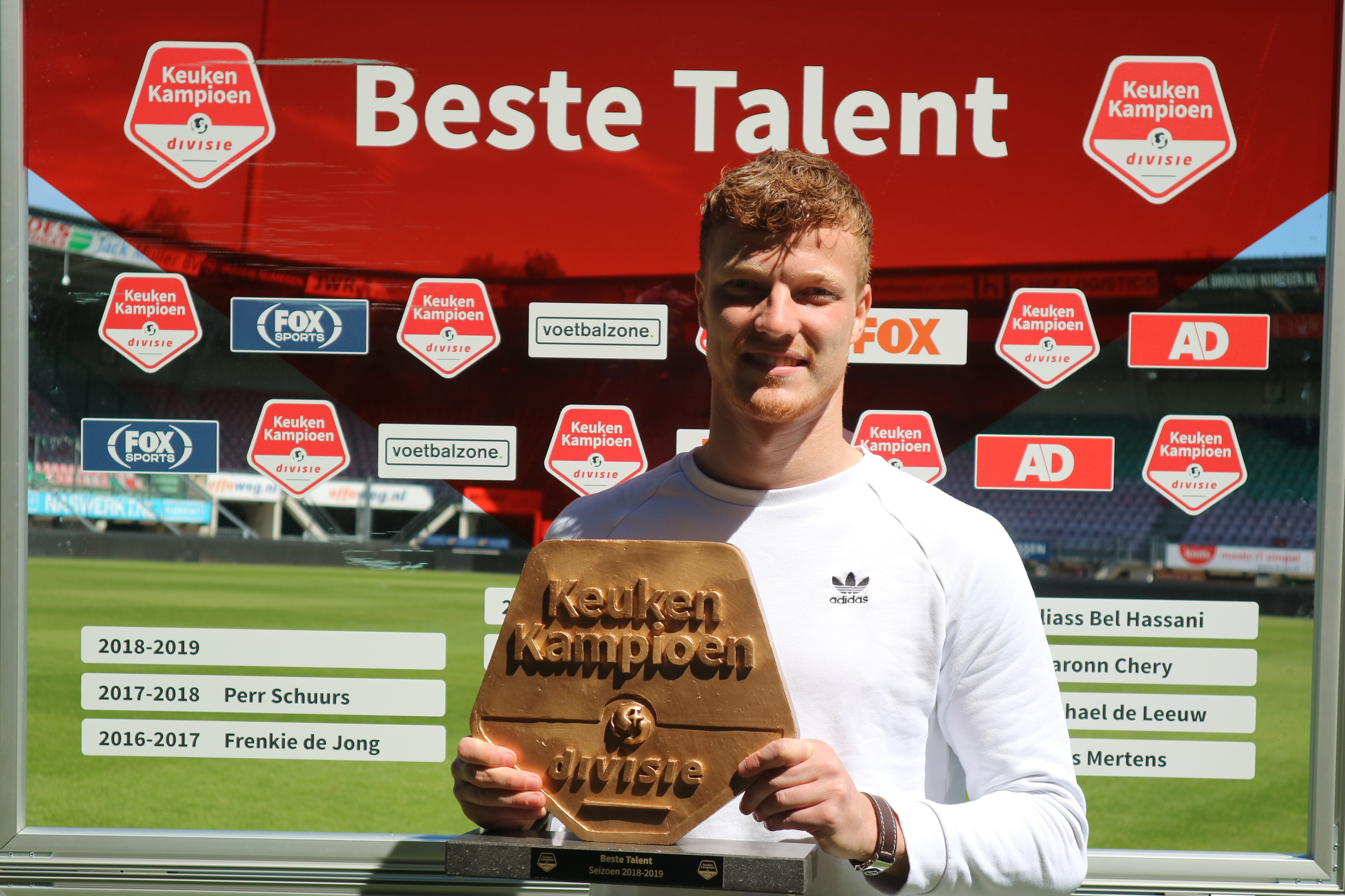 n e c ferdy druijf wordt beste talent en topscorer van de keuken kampioen divisie