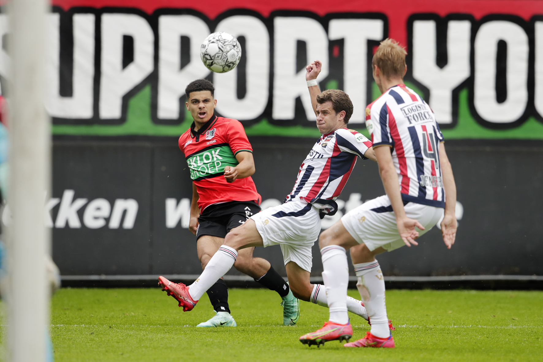 N.E.C. komt niet verder dan een gelijkspel tegen Willem II