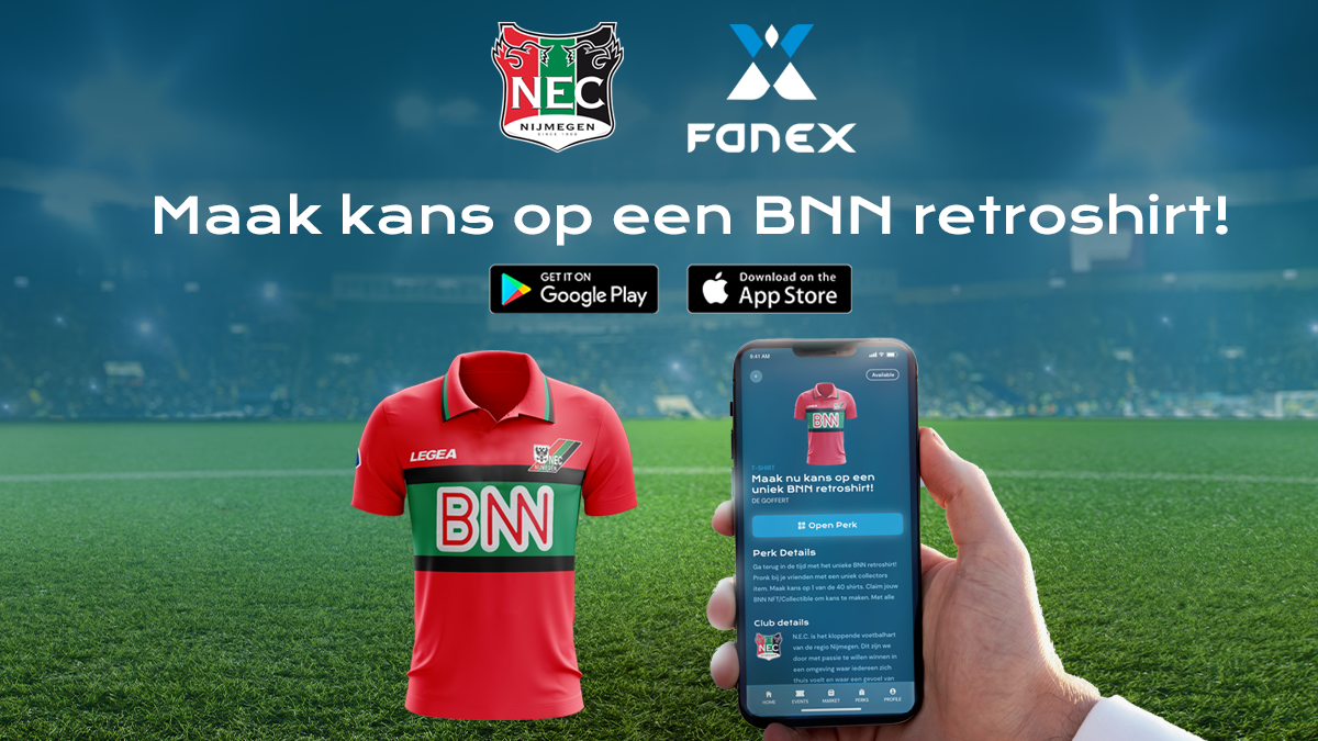 N.E.C. en FanEx werken samen aan verhoogde fanbeleving