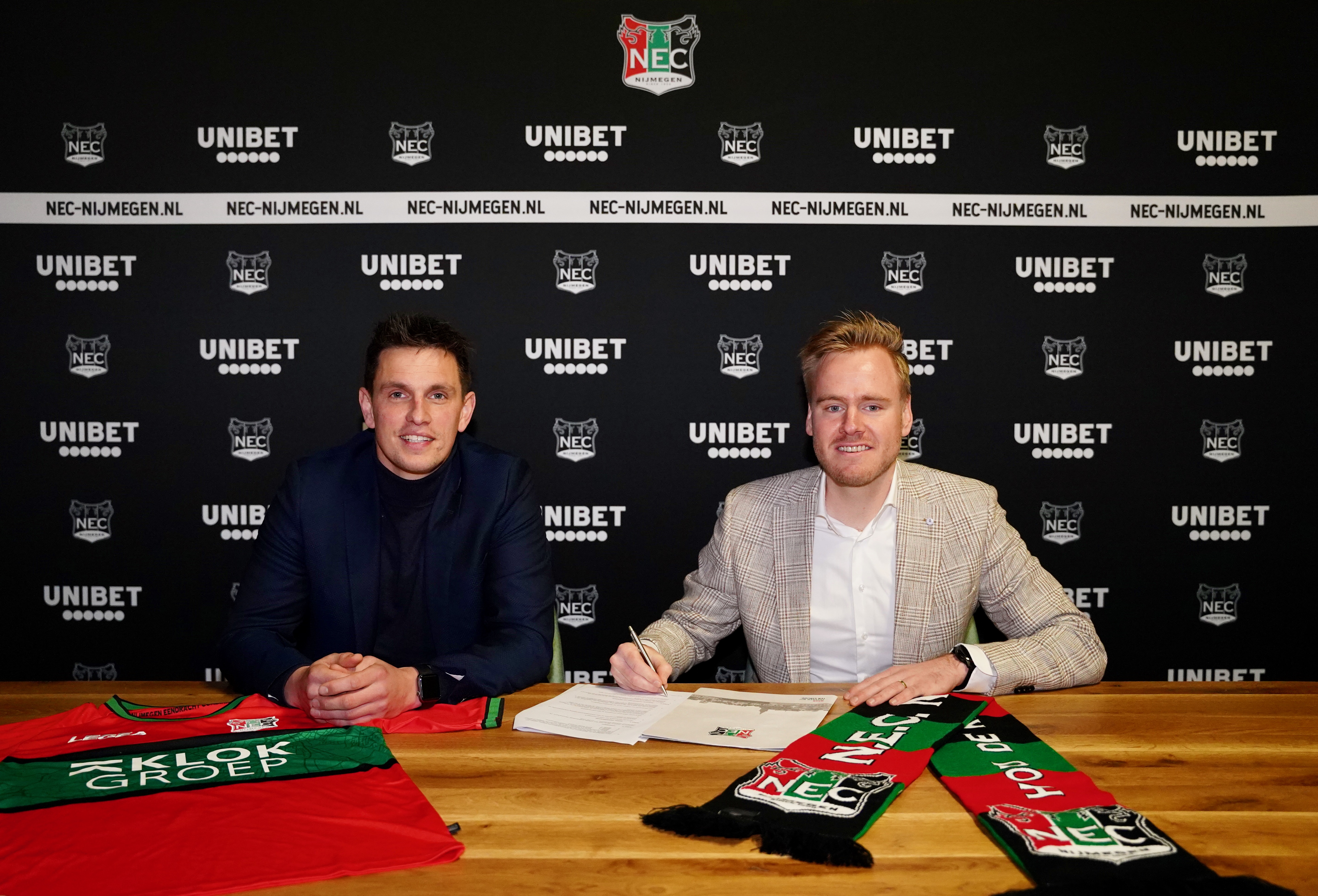 N.E.C. sluit strategisch partnership met Unibet