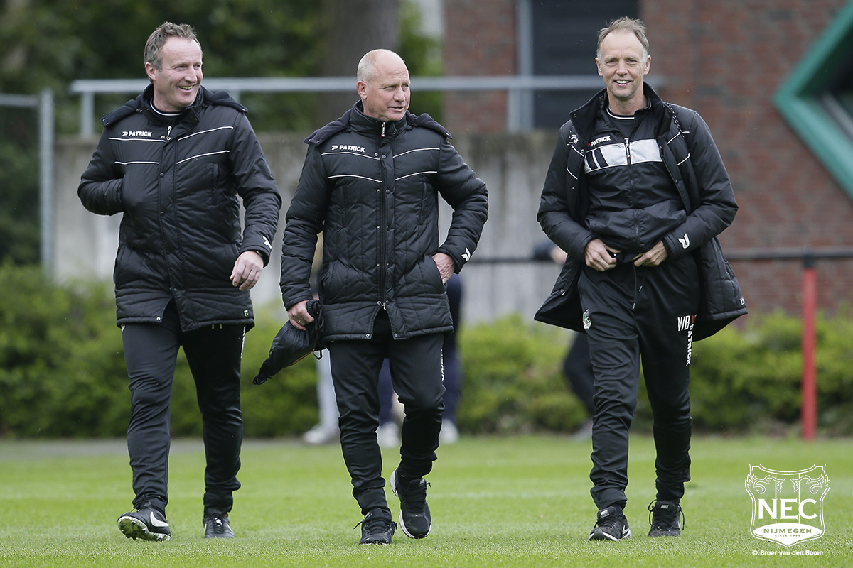 Ron de Groot en Patrick Pothuizen maken het seizoen af bij N.E.C.