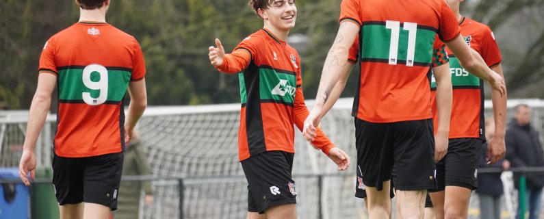 N.E.C. Onder 21 boekt welkome zege op Go Ahead Eagles