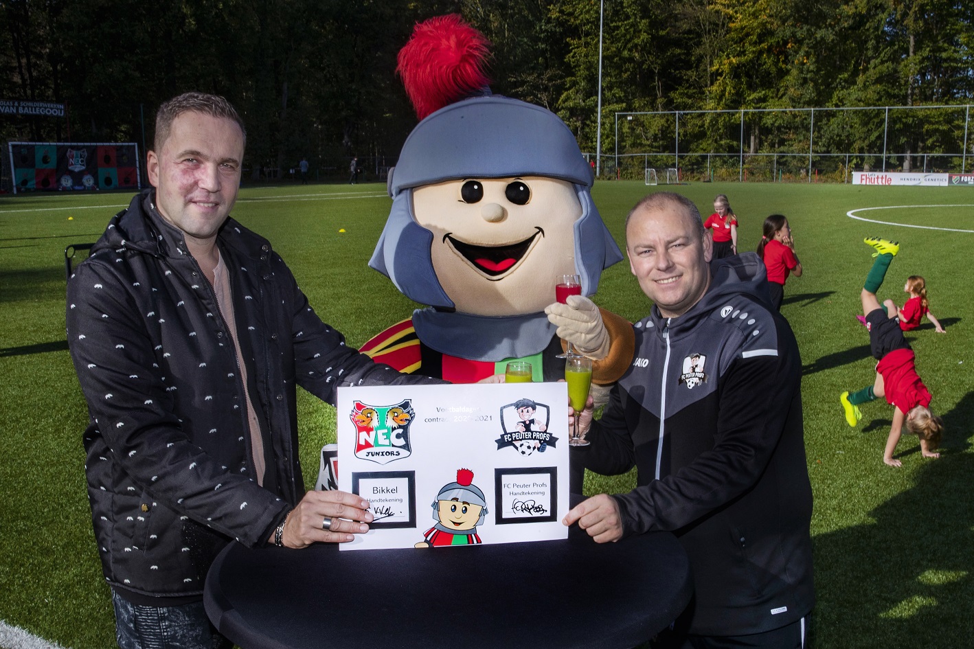 N.E.C. en FC Peuter Profs slaan handen ineen