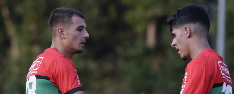 Jong N.E.C. walst over Jong FC Eindhoven heen