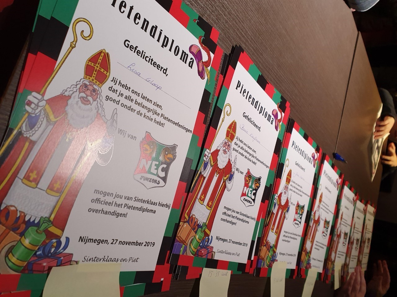 N E C Sinterklaas En Pietenfeest Bij N E C