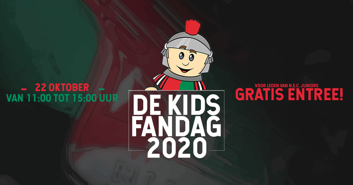 GEANNULEERD - Meld je nu aan voor de Kidsfandag in de herfstvakantie!