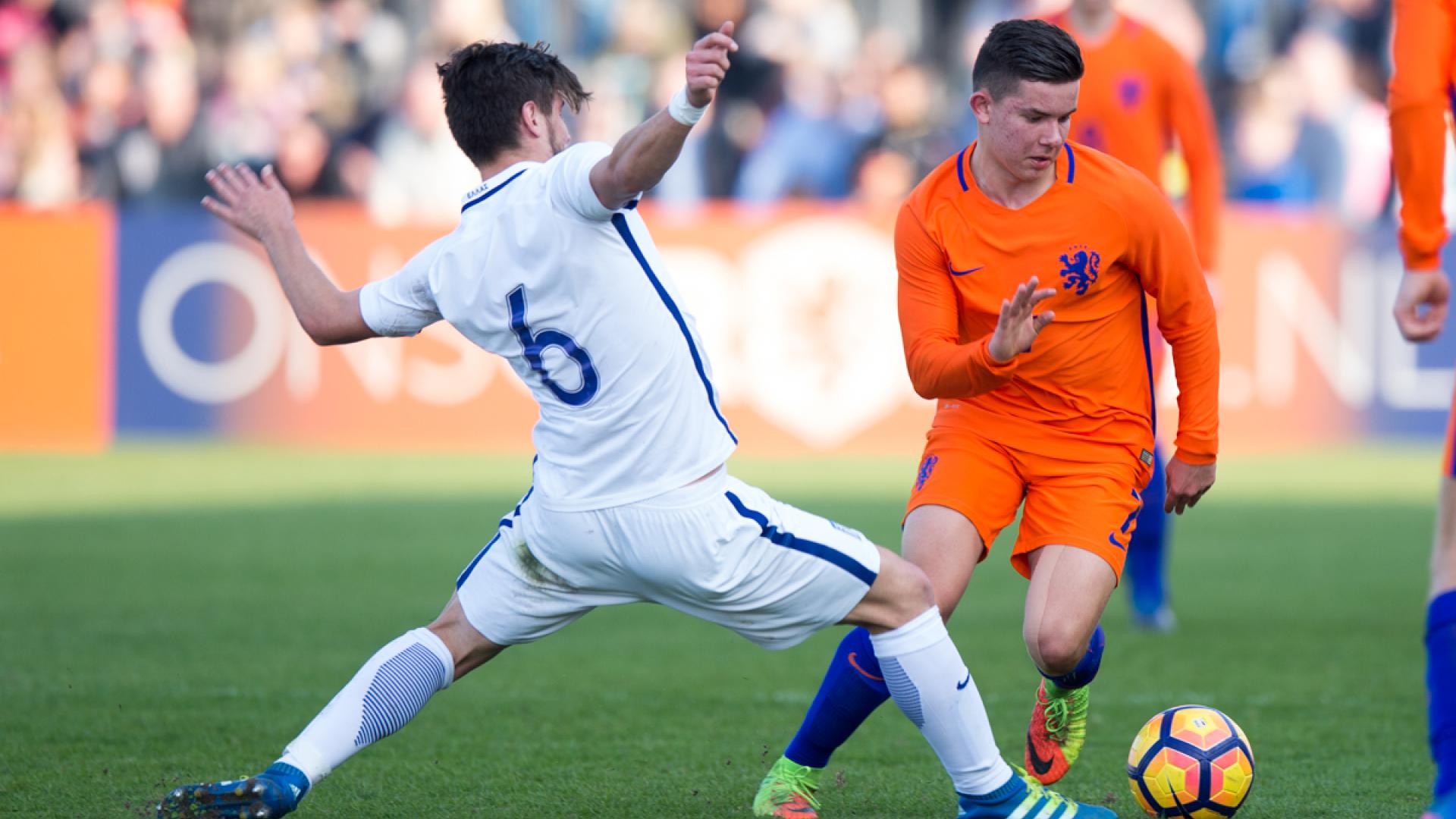 Drie spelers bij selectie Oranje voor EK O19