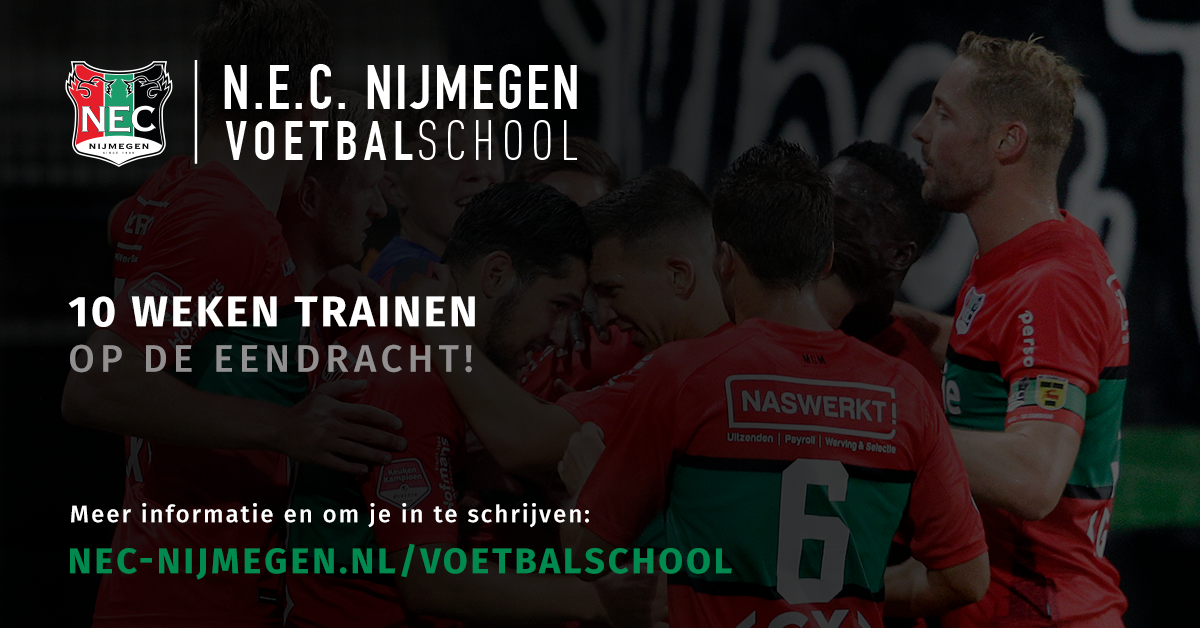 N.E.C. start met voetbalschool!