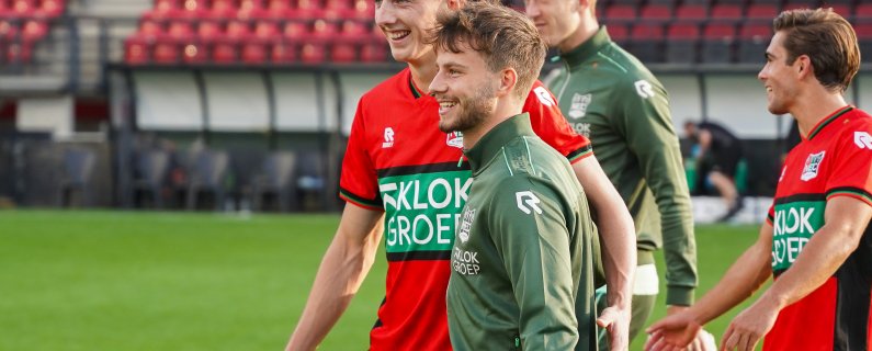 Roefs en drie andere N.E.C.’ers in voorselectie Jong Oranje