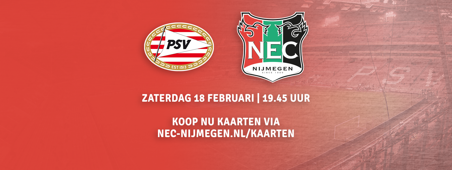 Kaartverkoop PSV – N.E.C.