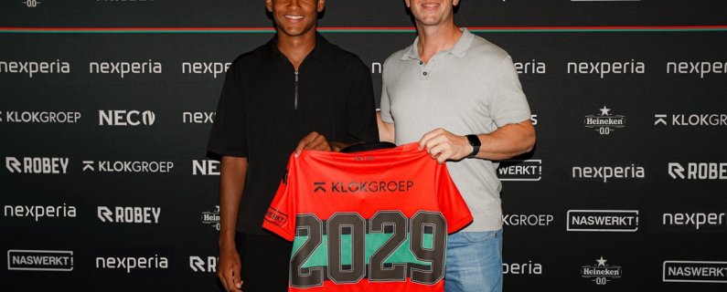 Sanama Bongne tekent bij N.E.C. tot 2029    